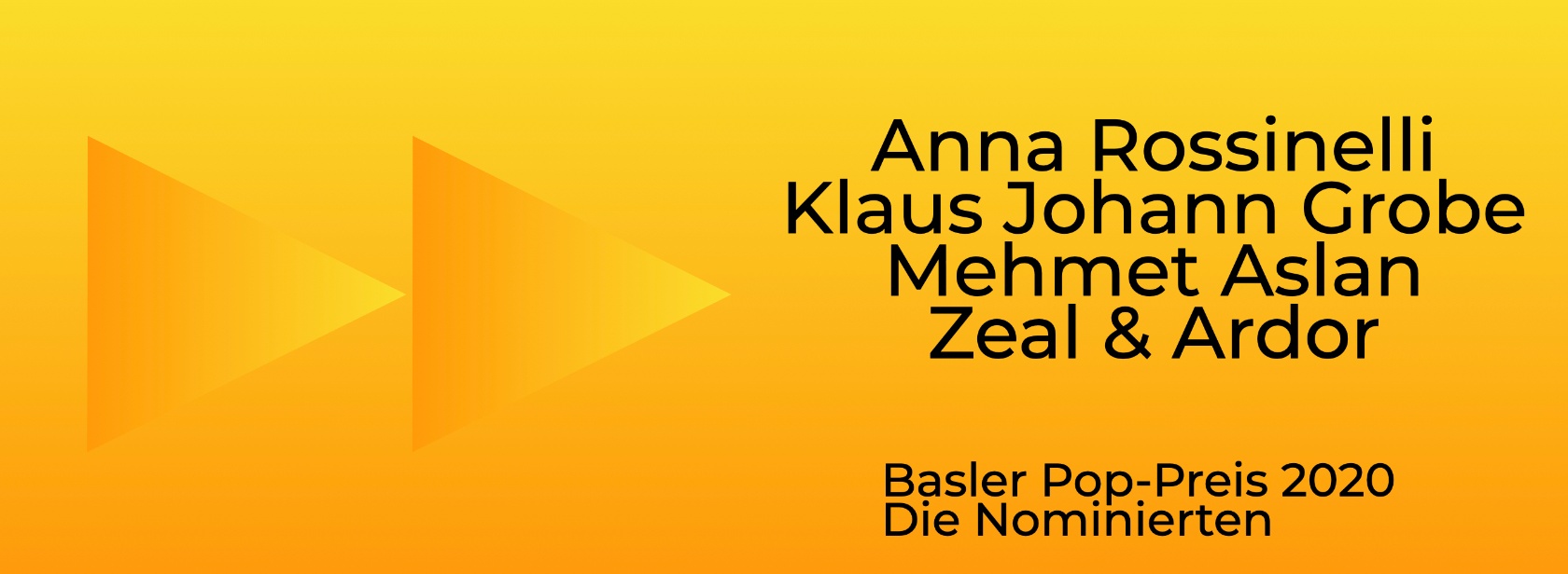 Basler Pop-Preis Nominierte Banner
